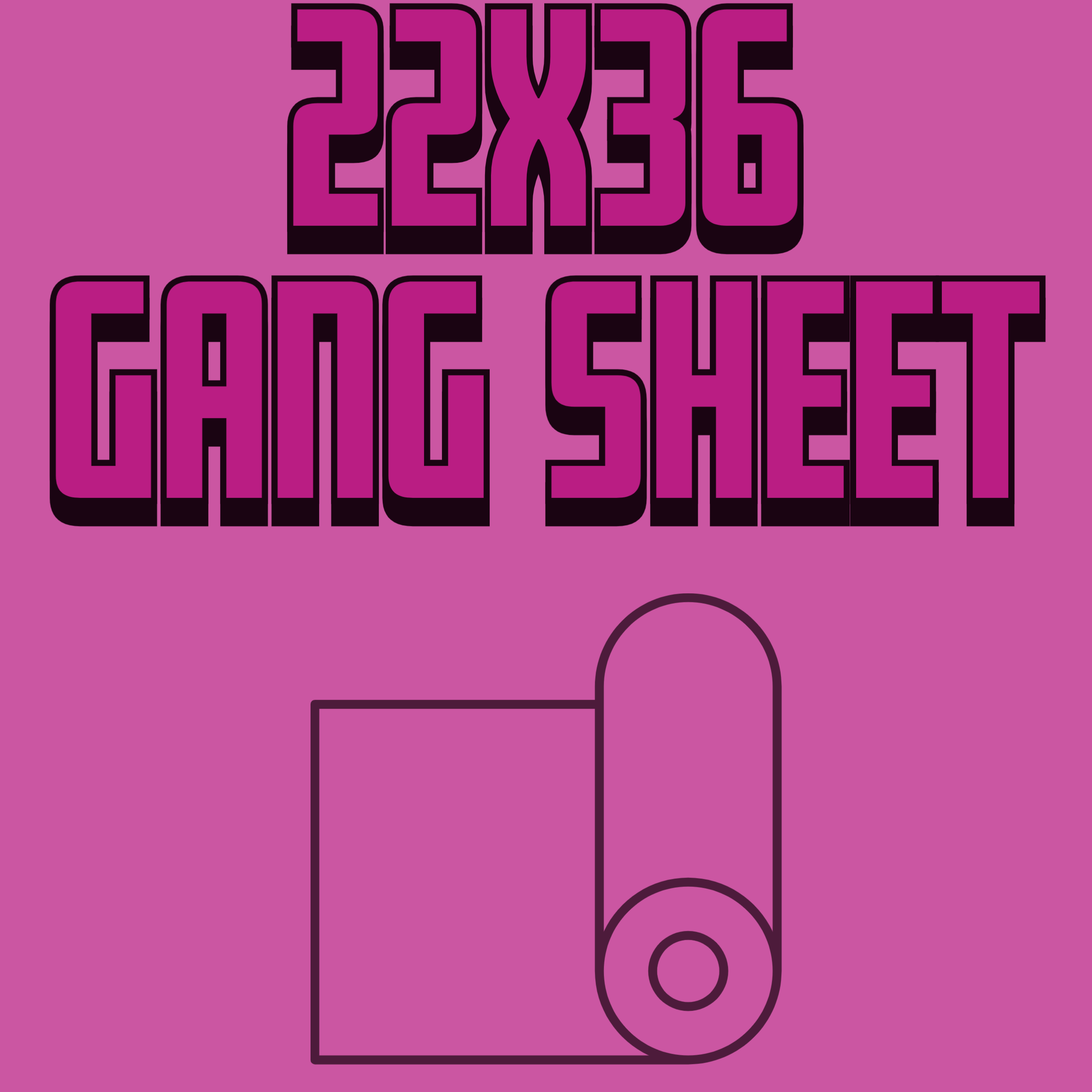 22x36 DTF Gangsheet – GC Prints