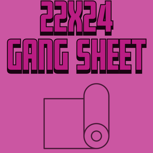 22x24 DTF Gangsheet