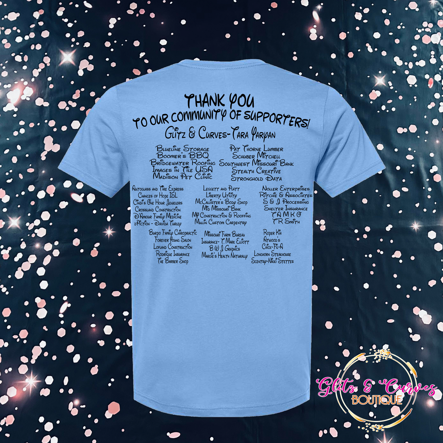 Columbia Blue Choir Disney Shirt