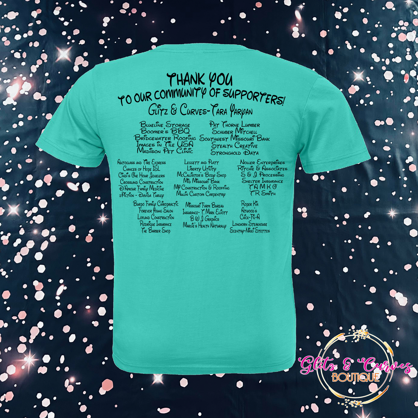 Teal Choir Disney Shirt